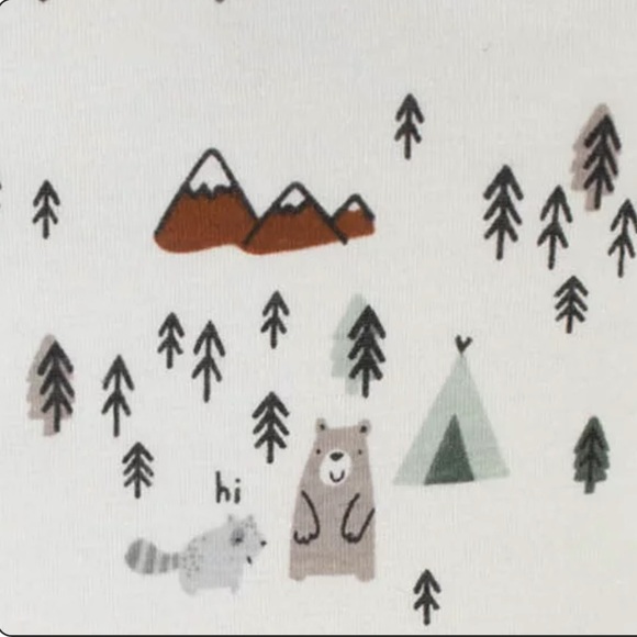 *NEW Gerber Bundle 6-Pack Baby Boys Camping Short Sleeve Onesies® Bodysuits - Picture 11 of 14